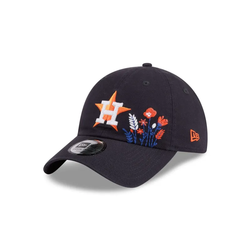 Houston Astros Wildflower Casual Classic Adjustable Hat made by New Era