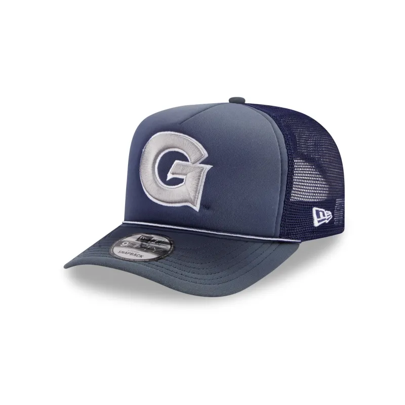 Georgetown Hoyas Worn 9FIFTY A-Frame Trucker Hat made by New Era
