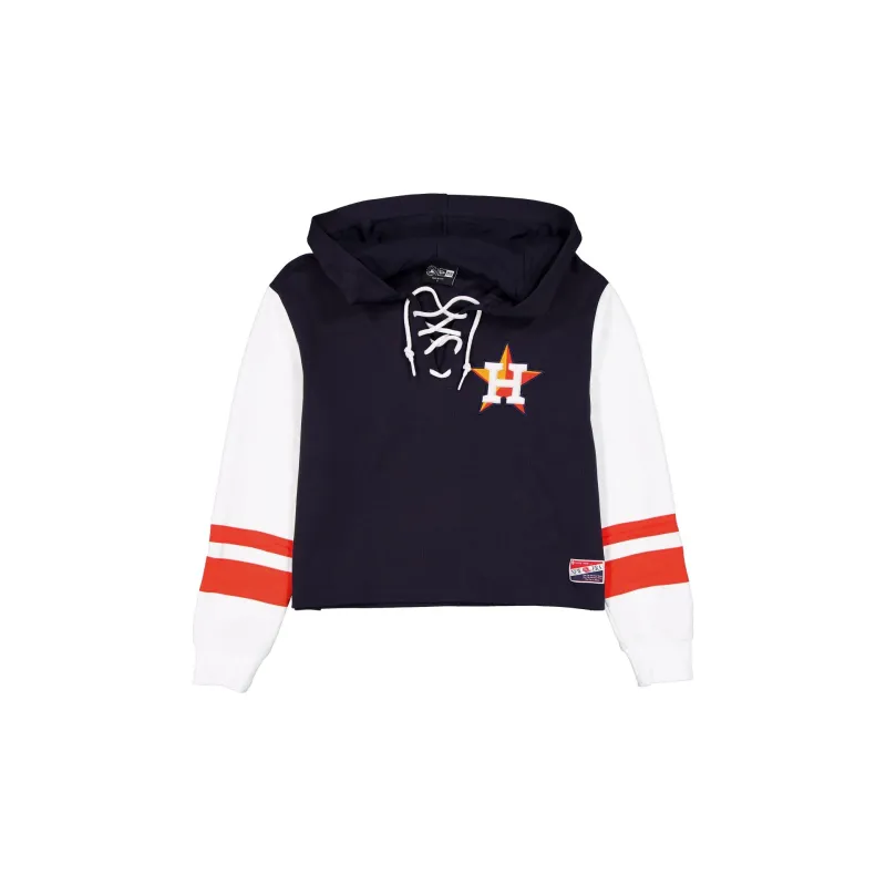 Houston Astros Throwback Tie Women's Hoodie sold by New Era
