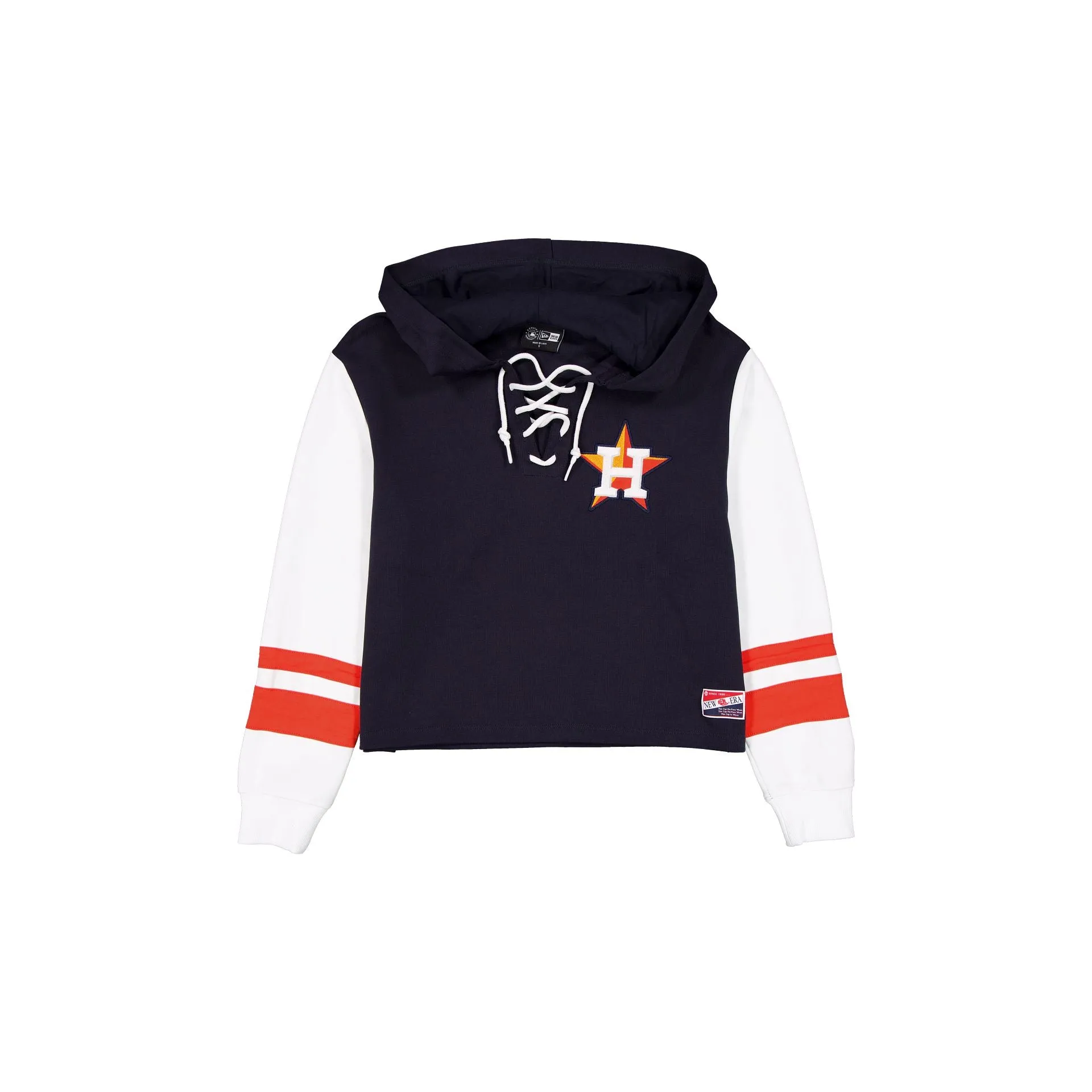 Houston Astros Throwback Tie Women's Hoodie sold by New Era