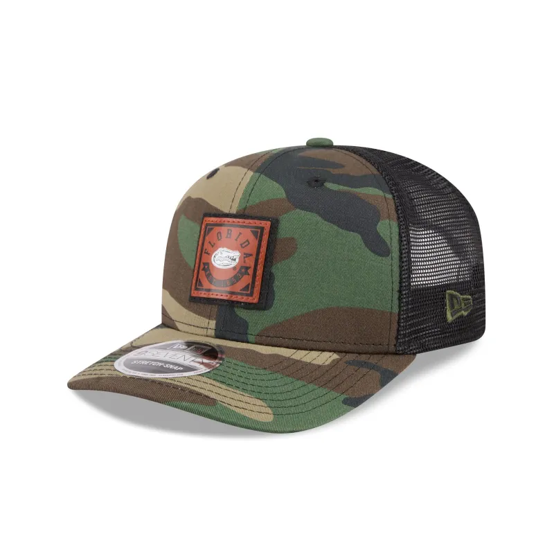 Florida Gators Camo Canvas 9SEVENTY Trucker Hat made by New Era