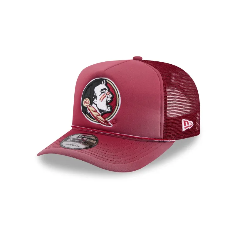 Florida State Seminoles Worn 9FIFTY A-Frame Trucker Hat made by New Era