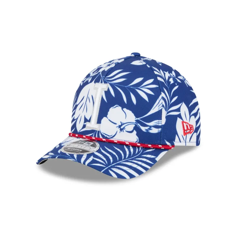 Italy Floral 9FORTY M-Crown A-Frame Snapback Hat made by New Era