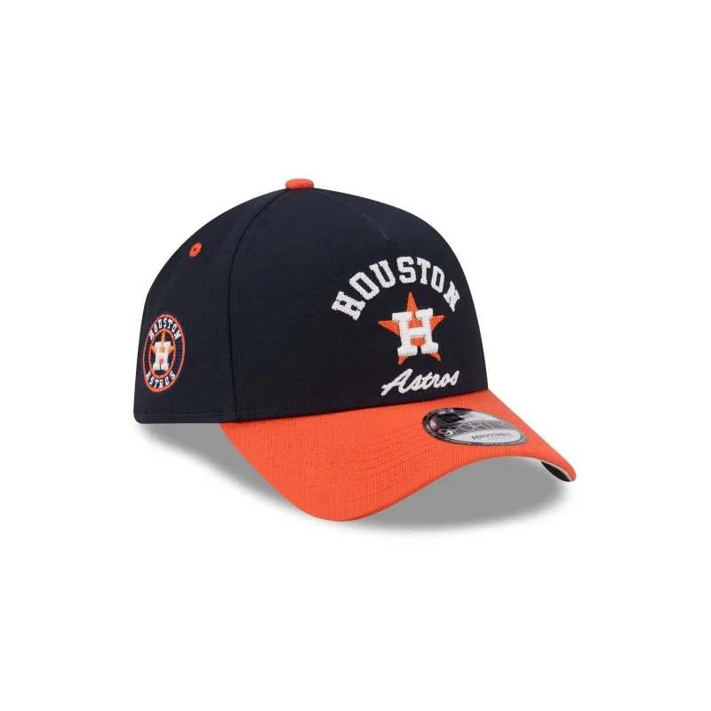 Houston Astros Arched 9FORTY A-Frame Snapback Hat sold by New Era