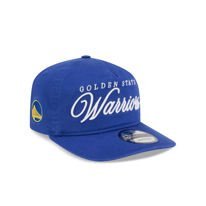 Golden State Warriors Scripted 19TWENTY Adjustable Hat sold by New Era