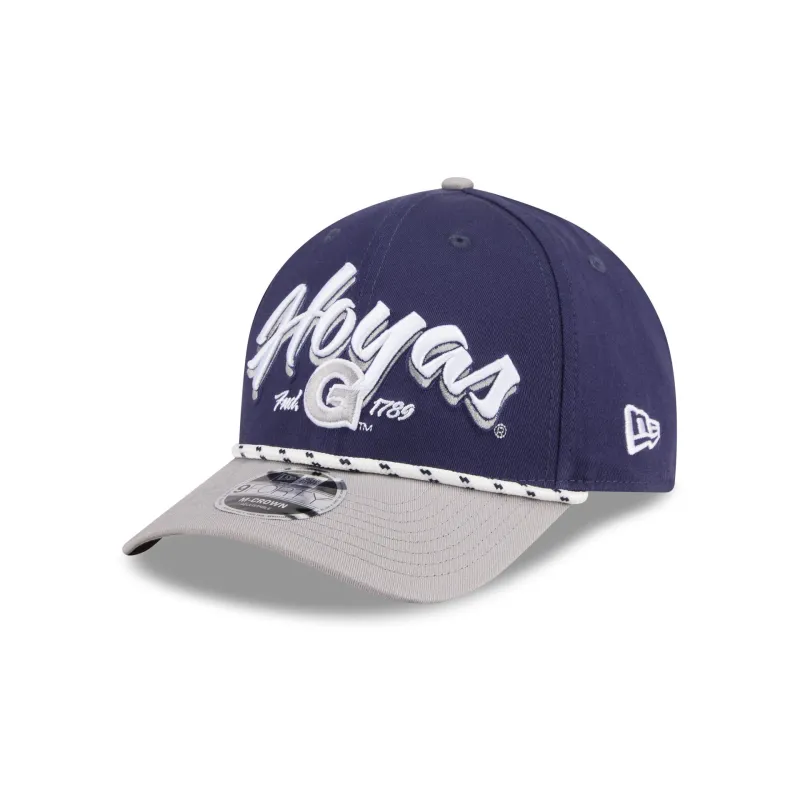 Georgetown Hoyas Team Loyal 9FORTY M-Crown Snapback Hat made by New Era