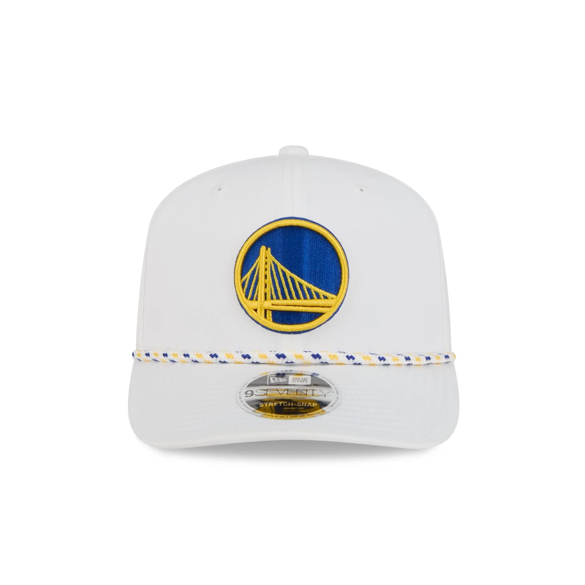Golden State Warriors Optic White Performance Rope 9SEVENTY Stretch-Snap Hat sold by New Era product image thumbnail 2