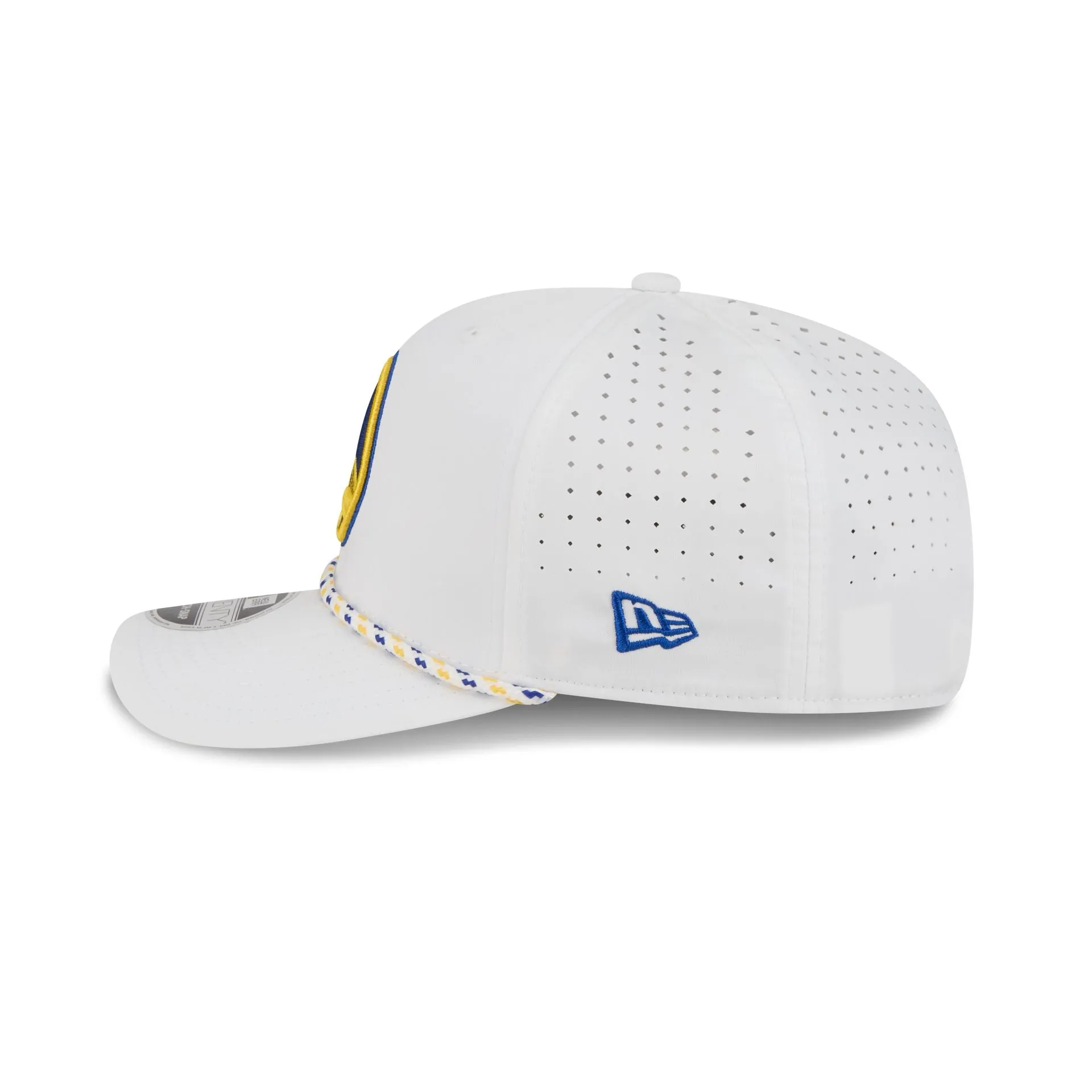 Golden State Warriors Optic White Performance Rope 9SEVENTY Stretch-Snap Hat sold by New Era product image thumbnail 4