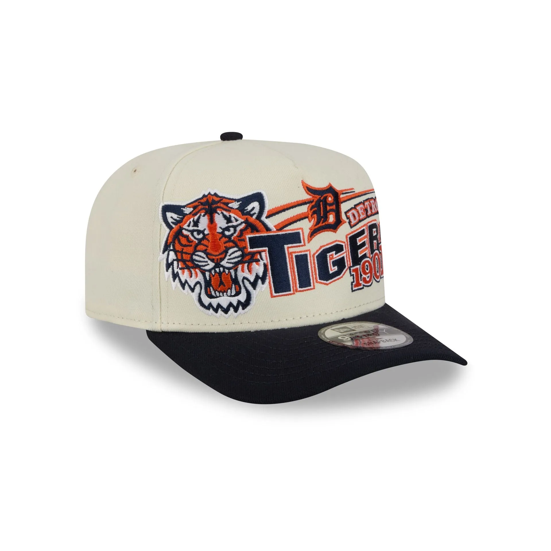 Detroit Tigers Chrome White Classic 9FIFTY A-Frame Snapback Hat sold by New Era product image thumbnail 3