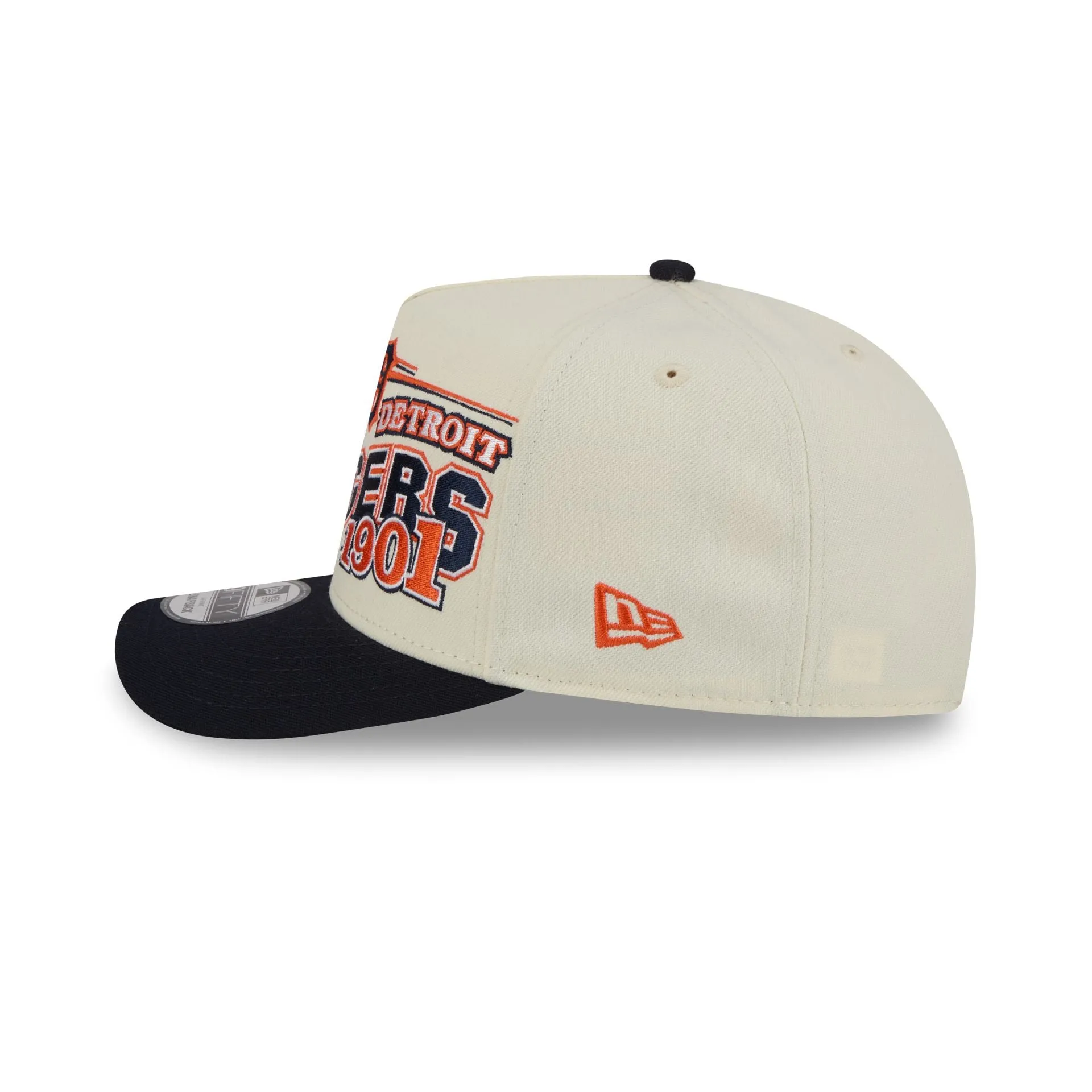 Detroit Tigers Chrome White Classic 9FIFTY A-Frame Snapback Hat sold by New Era product image thumbnail 4