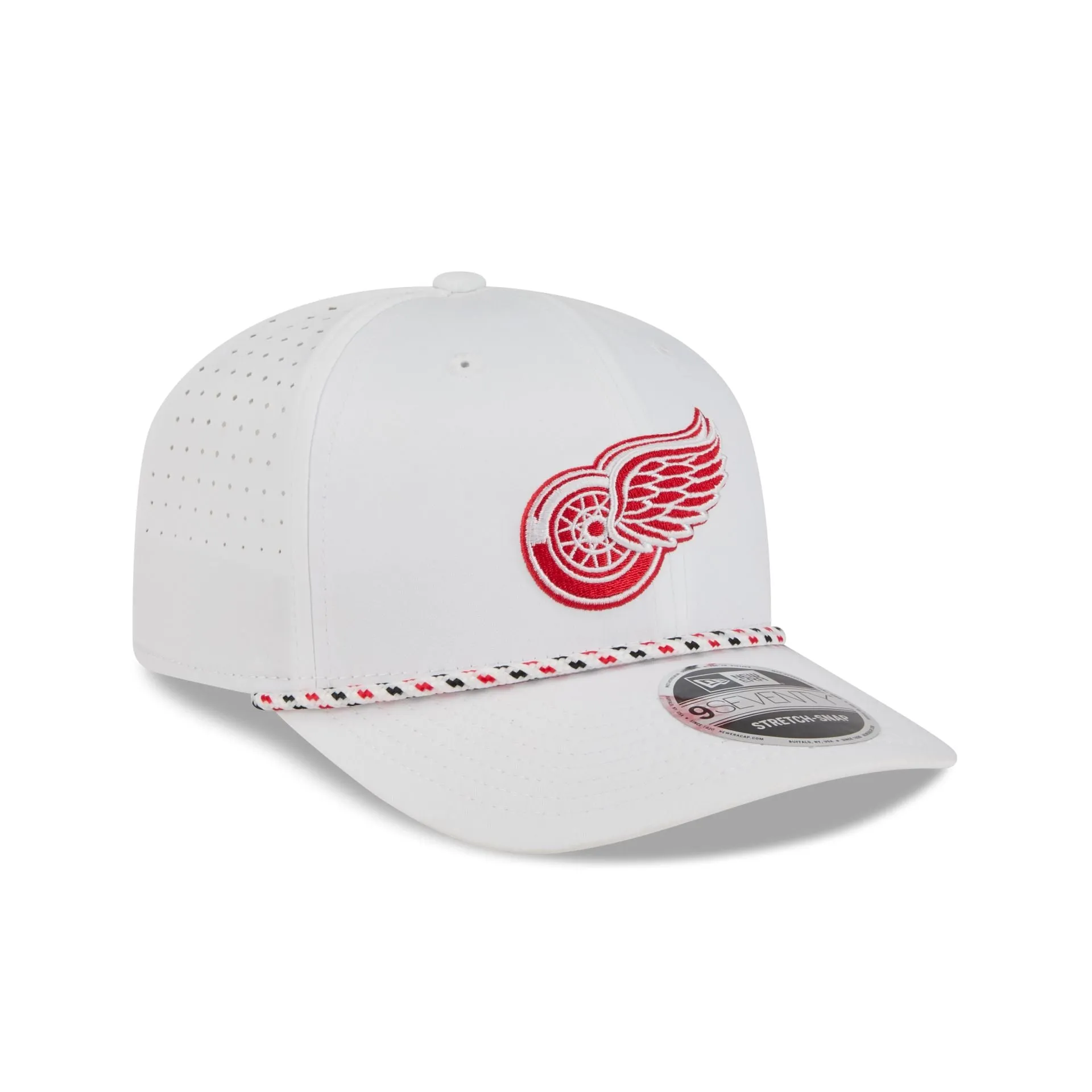 Detroit Red Wings Optic White Performance Rope 9SEVENTY Stretch-Snap Hat sold by New Era product image thumbnail 3