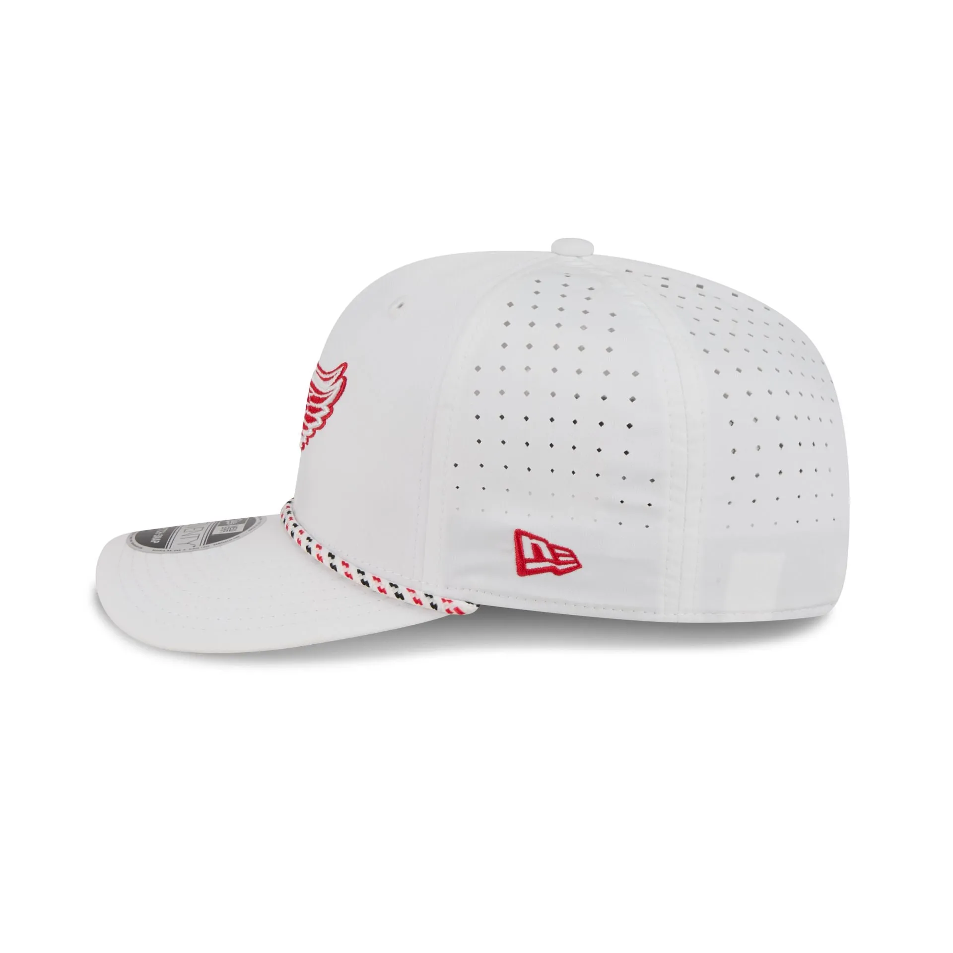 Detroit Red Wings Optic White Performance Rope 9SEVENTY Stretch-Snap Hat sold by New Era product image thumbnail 4