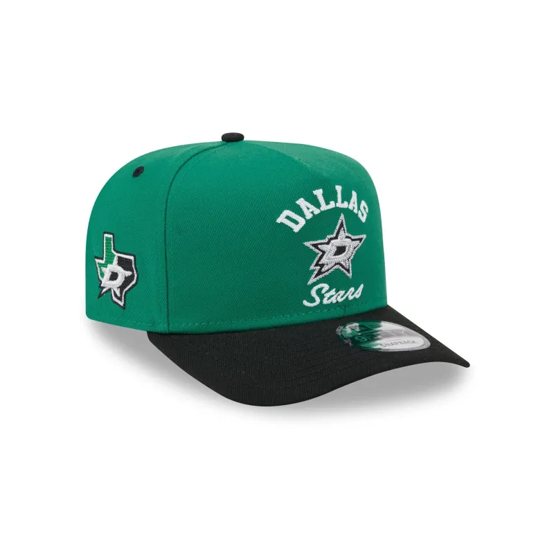 Dallas Stars Arched 9FIFTY A-Frame Snapback Hat sold by New Era