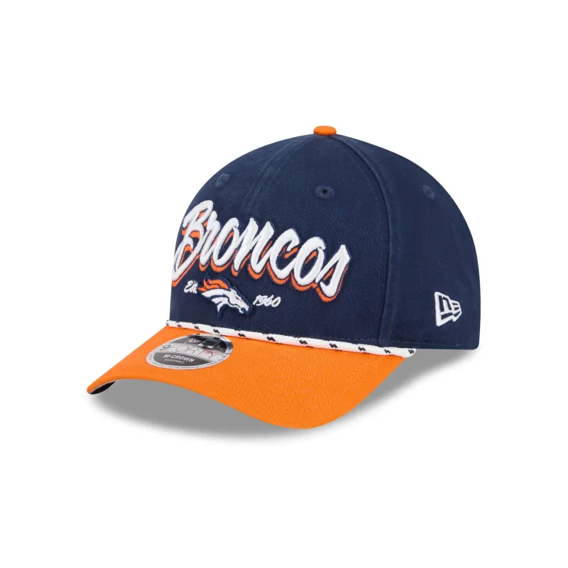 Denver Broncos Team Loyal 9FORTY M-Crown Snapback Hat sold by New Era