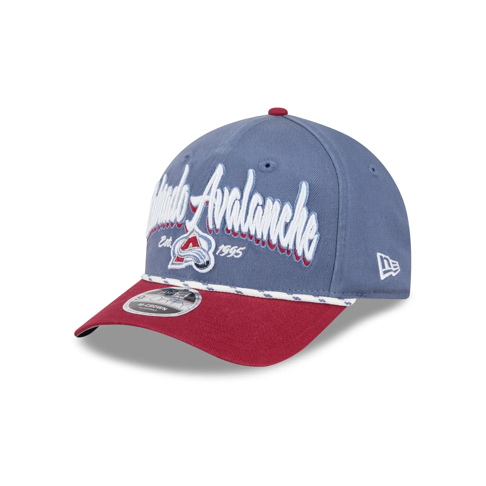 Colorado Avalanche Team Loyal 9FORTY M-Crown Snapback Hat sold by New Era