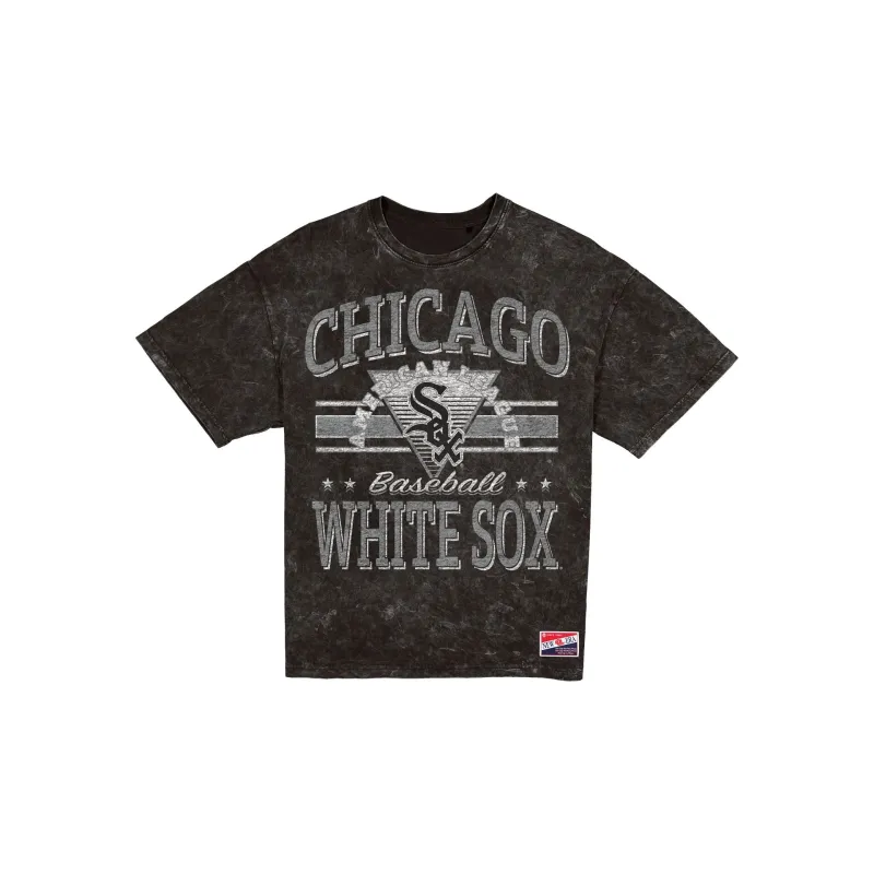 Chicago White Sox Throwback Vintage Wash Women's T-Shirt made by New Era