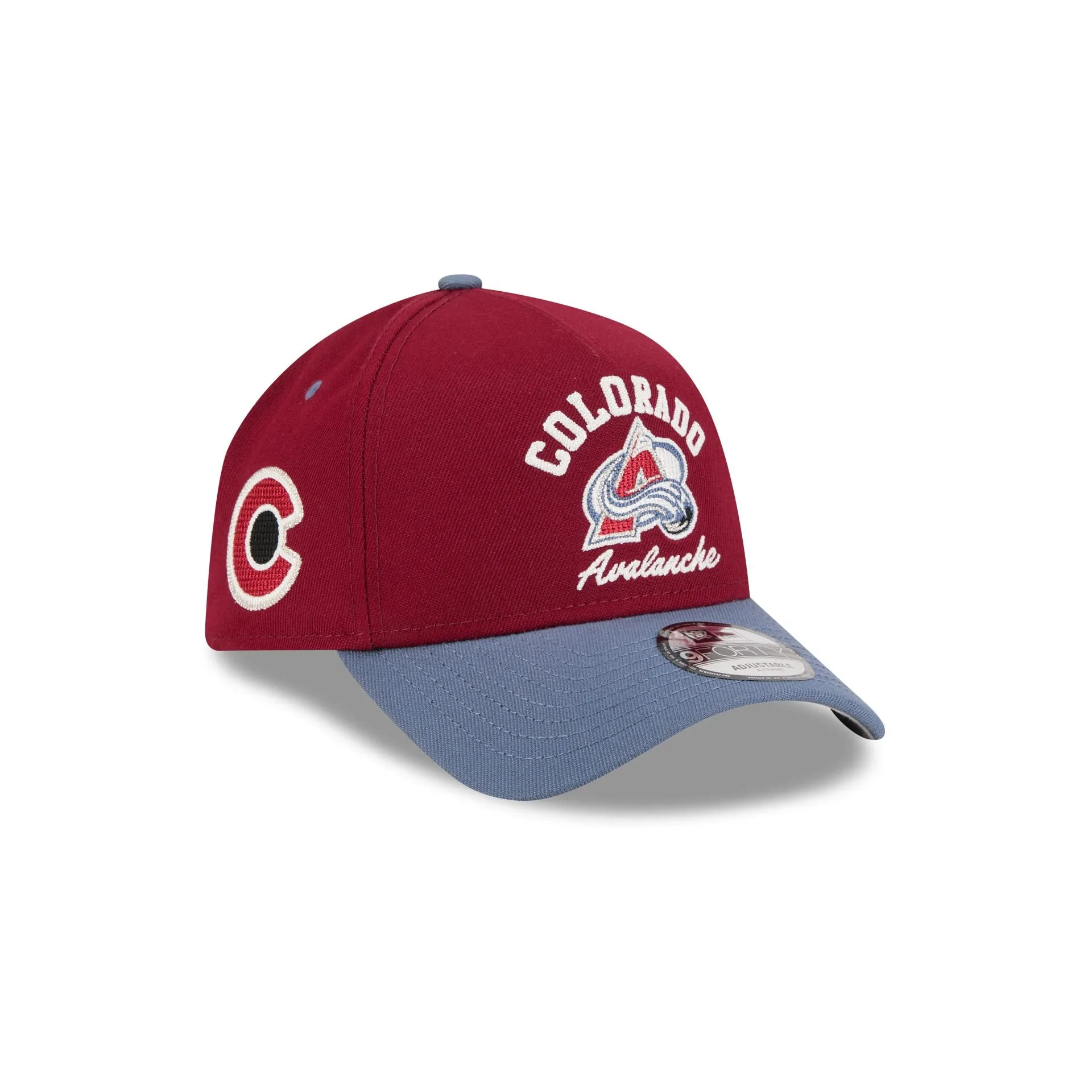 Colorado Avalanche Arched 9FORTY A-Frame Snapback Hat sold by New Era
