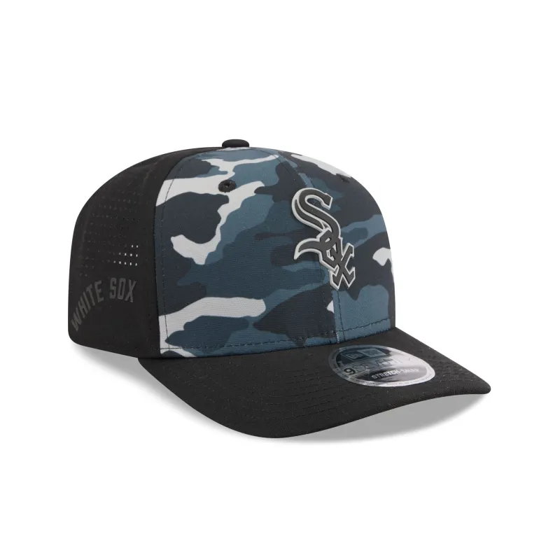 Chicago White Sox Black Camo Performance 9SEVENTY Stretch-Snap Hat made by New Era
