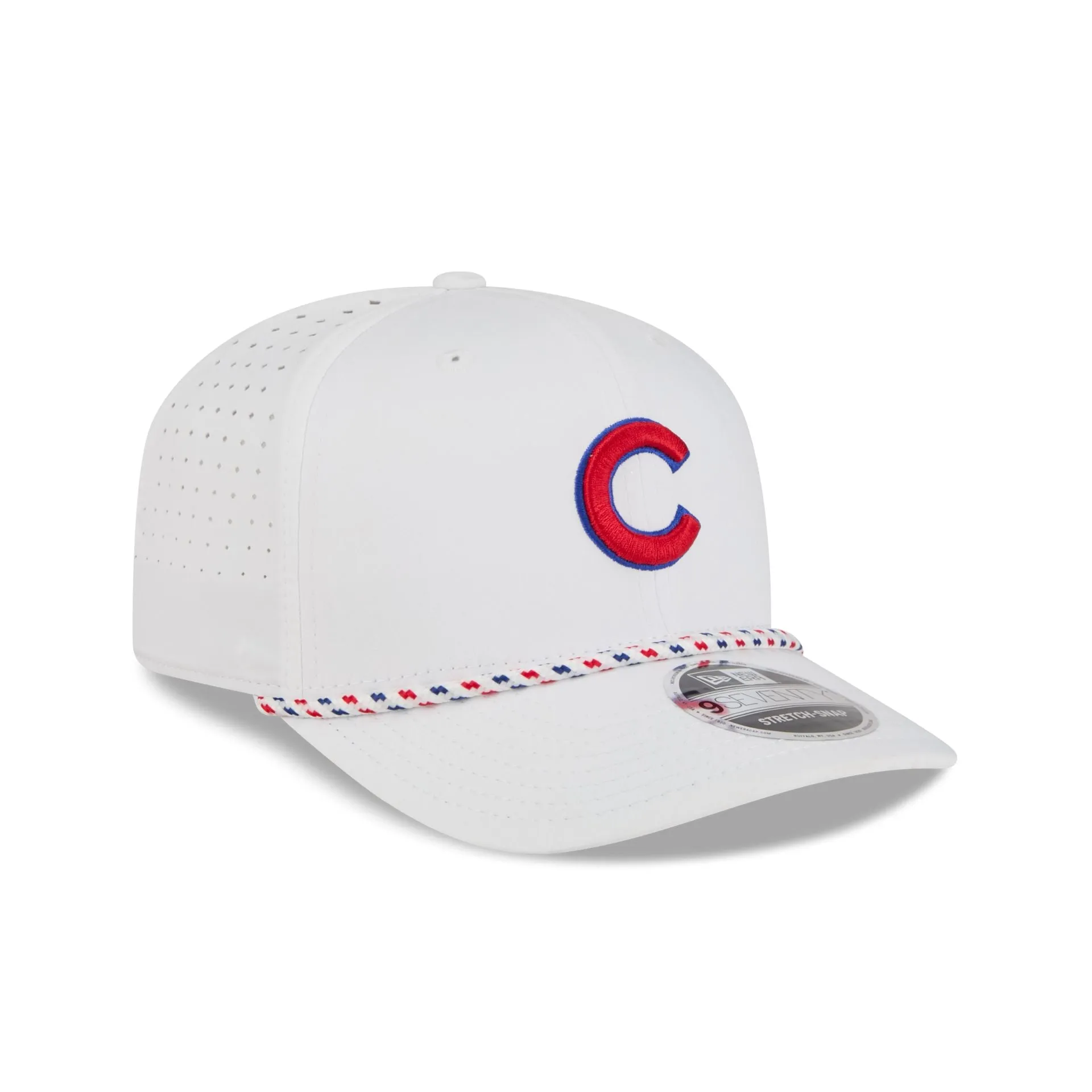 Chicago Cubs Optic White Performance Rope 9SEVENTY Stretch-Snap Hat sold by New Era product image thumbnail 3
