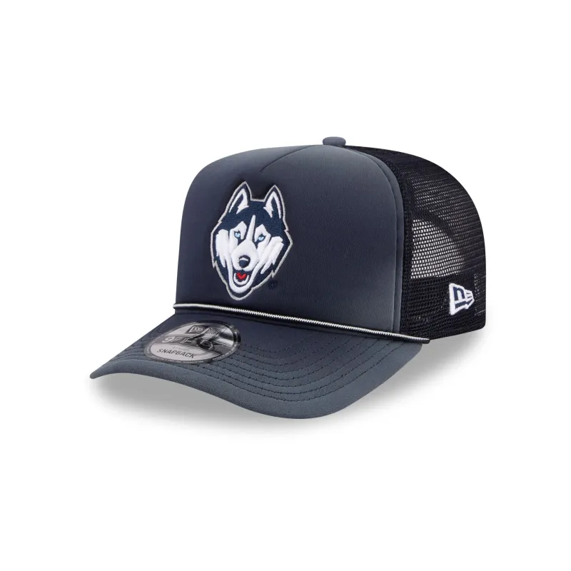 Connecticut Huskies Worn 9FIFTY A-Frame Trucker Hat sold by New Era