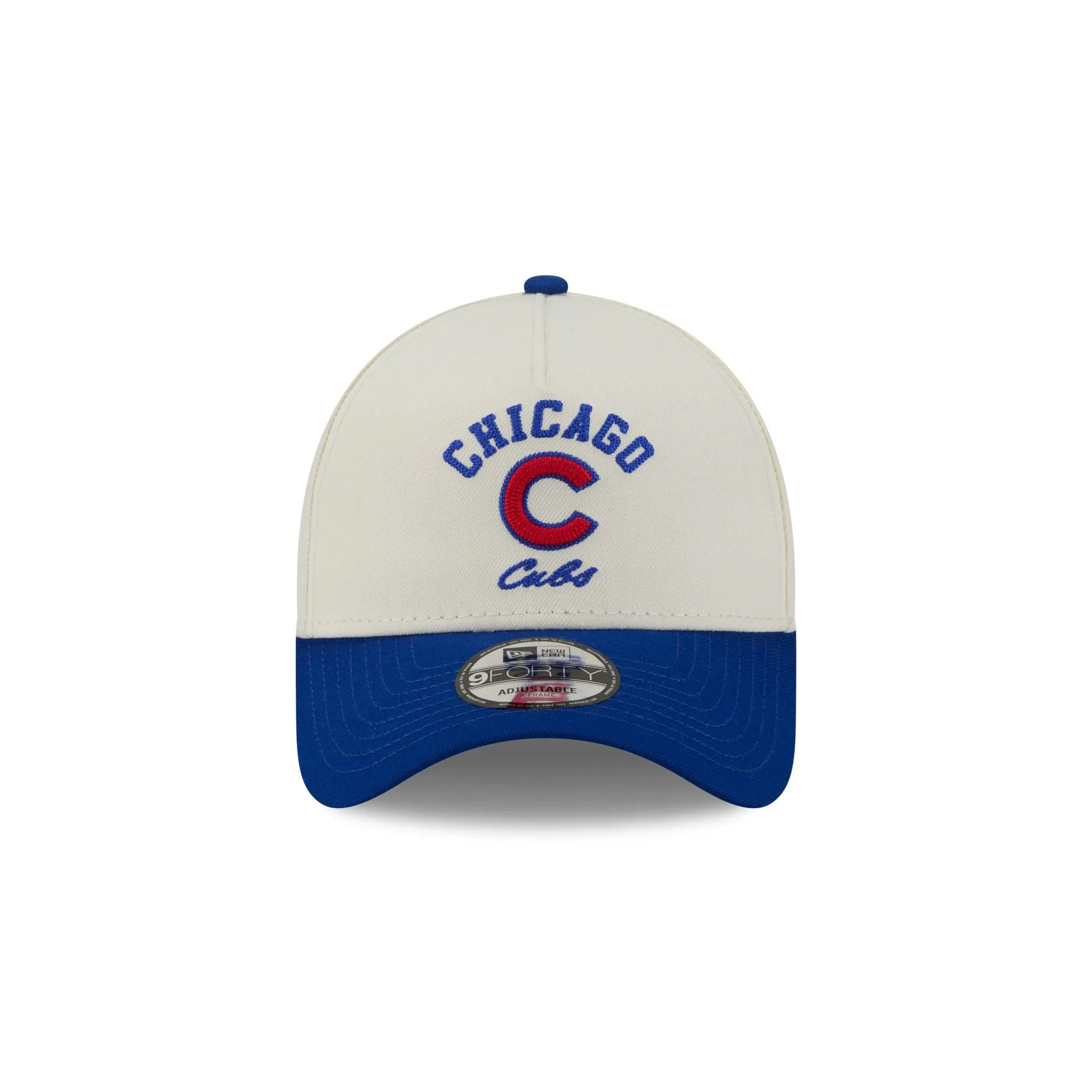 Chicago Cubs Chrome White Arched 9FORTY A-Frame Snapback Hat sold by New Era product image thumbnail 2