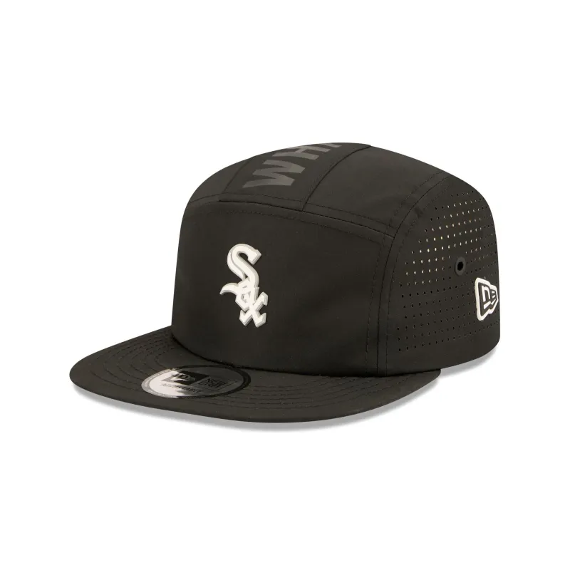 Chicago White Sox Team Topped Camper Adjustable Hat made by New Era