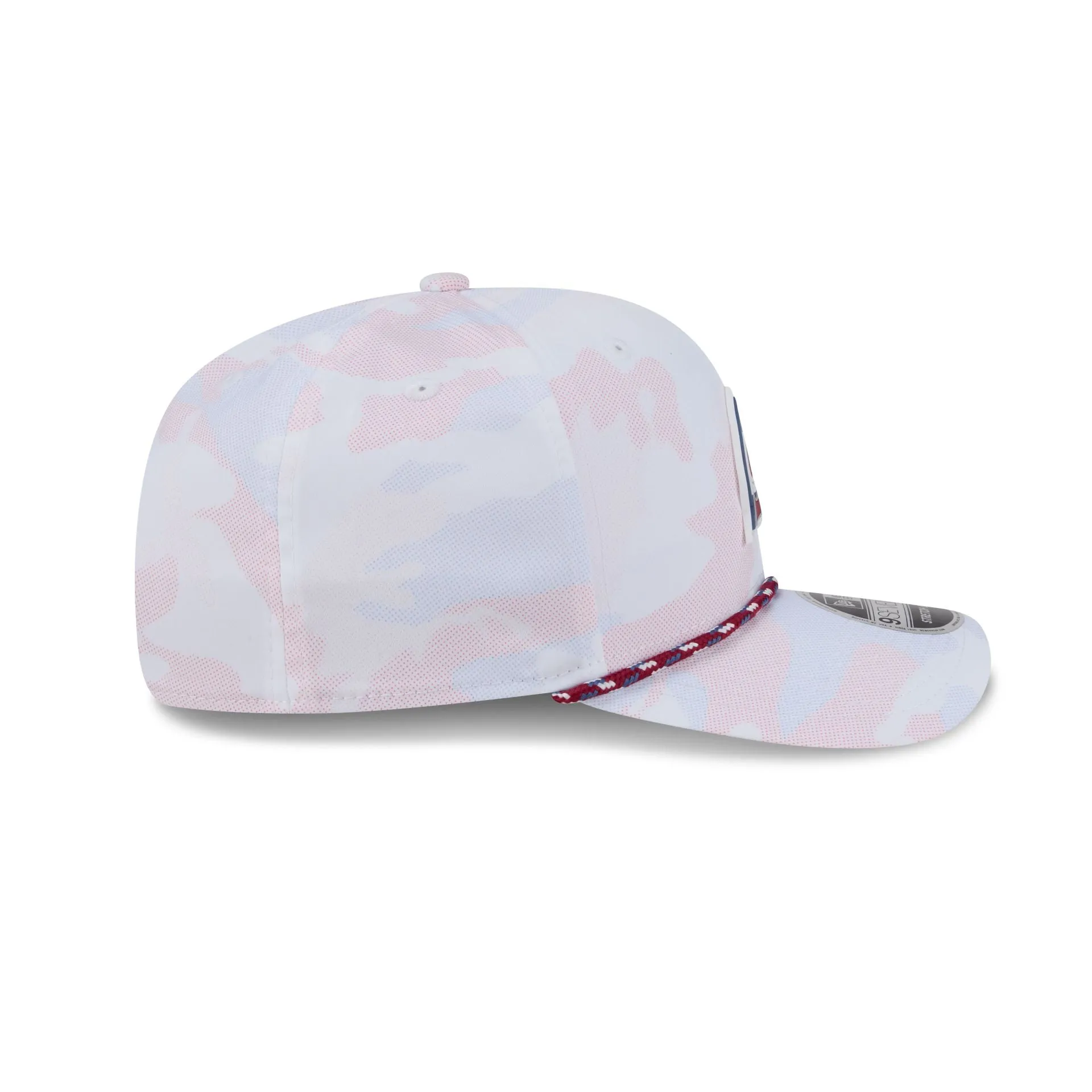 Colorado Avalanche White Camo Performance Rope 9SEVENTY Stretch-Snap Hat sold by New Era product image thumbnail 5