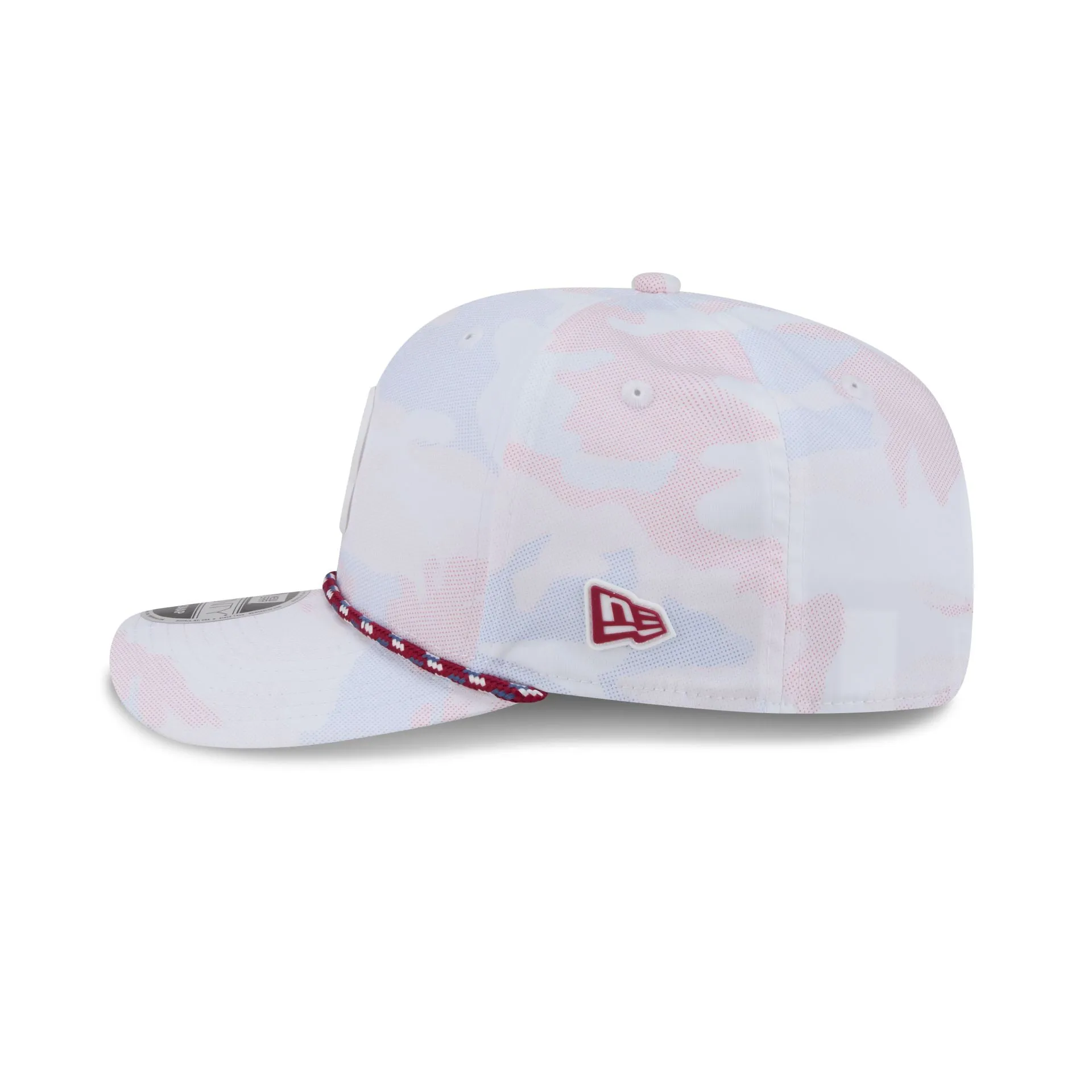Colorado Avalanche White Camo Performance Rope 9SEVENTY Stretch-Snap Hat sold by New Era product image thumbnail 4