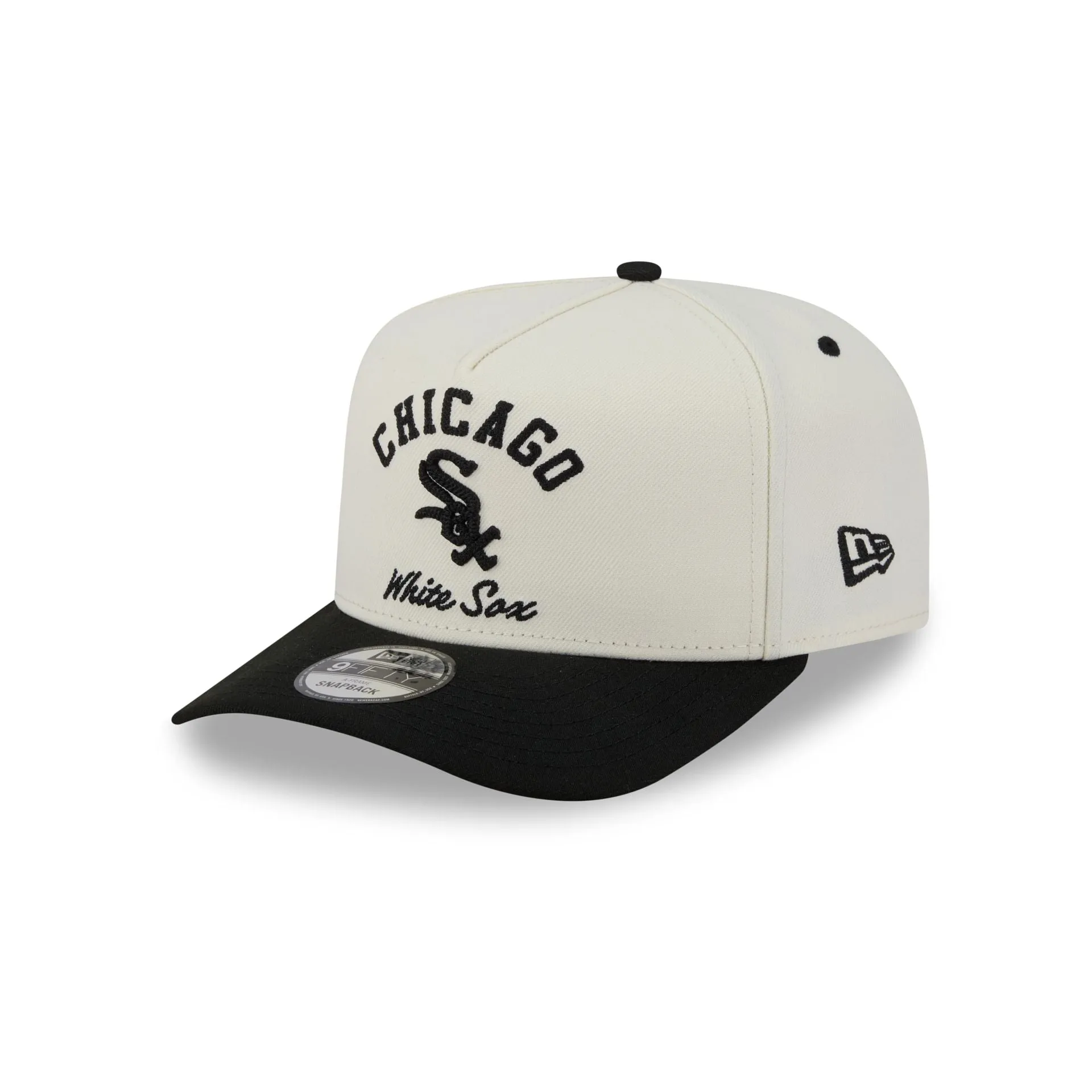 Chicago White Sox Arched Chrome White 9FIFTY A-Frame Snapback Hat sold by New Era product image thumbnail 3