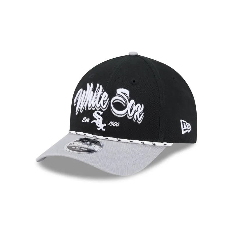 Chicago White Sox Team Loyal 9FORTY M-Crown Snapback Hat sold by New Era