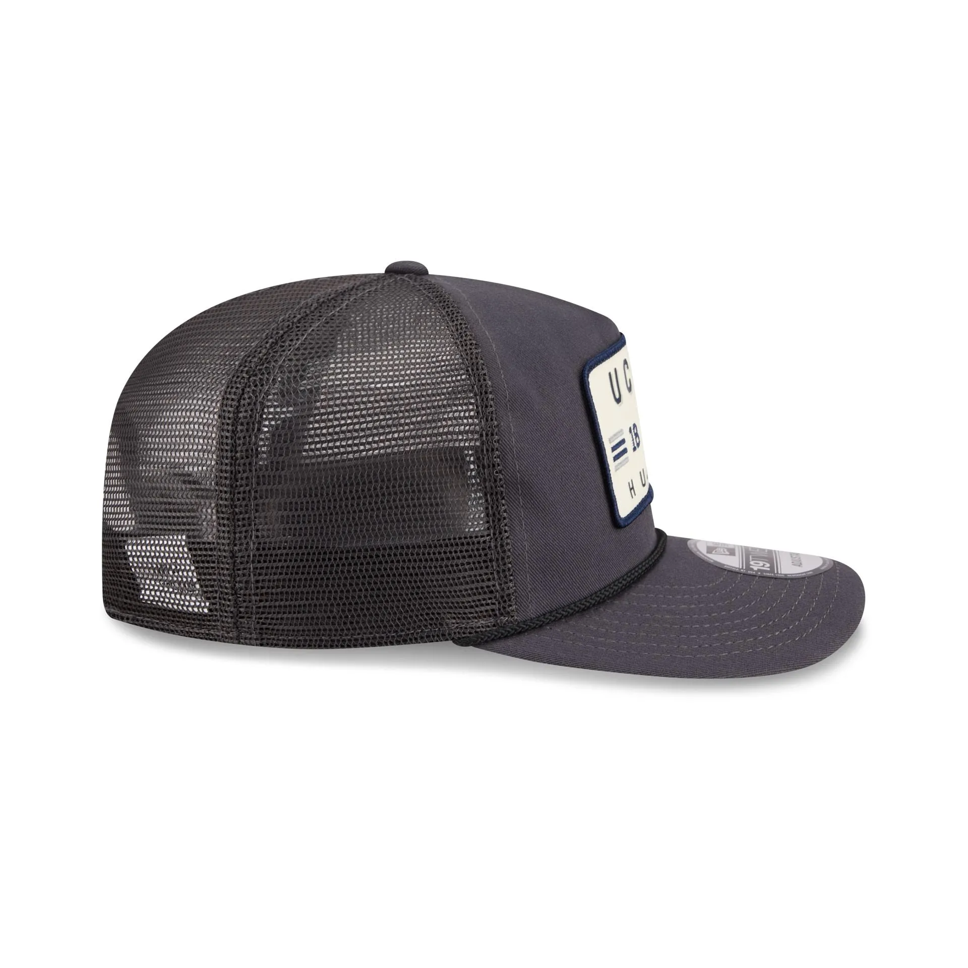 Connecticut Huskies Washed Graphite 19TWENTY Trucker Hat sold by New Era product image thumbnail 5