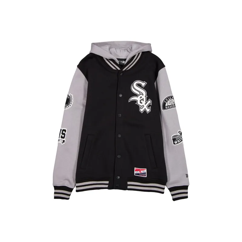Chicago White Sox Throwback Patch Jacket made by New Era