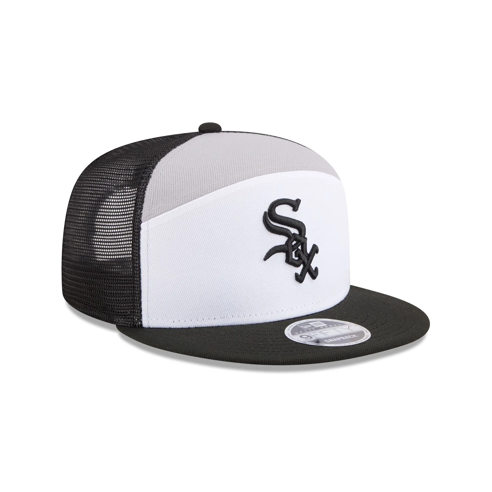 Chicago White Sox Block Split Panel 9FIFTY Trucker Hat sold by New Era product image thumbnail 3