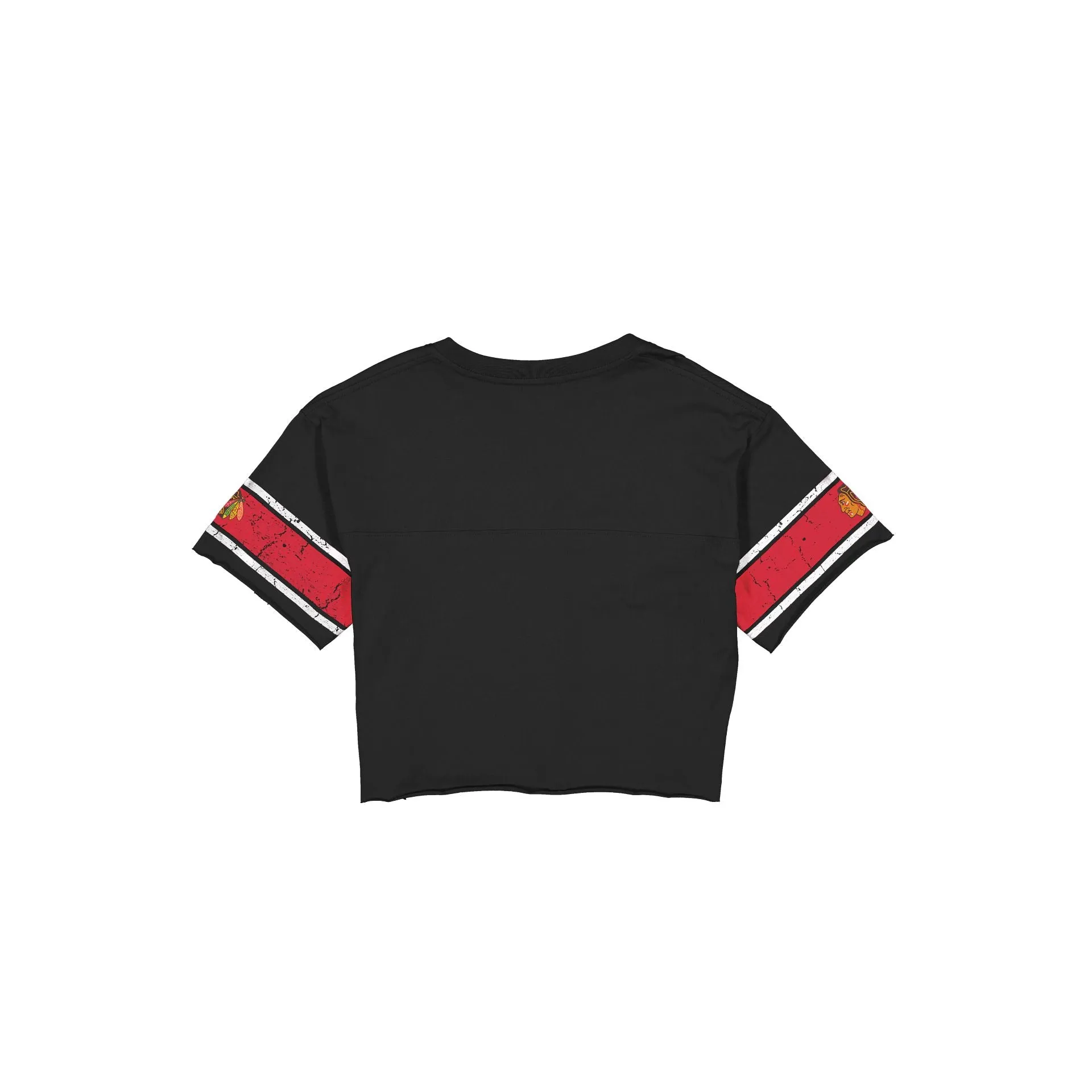 Chicago Blackhawks Throwback Women's Cropped T-Shirt sold by New Era product image thumbnail 2