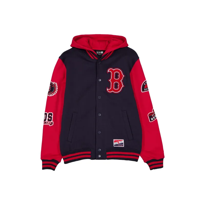 Boston Red Sox Throwback Patch Jacket made by New Era