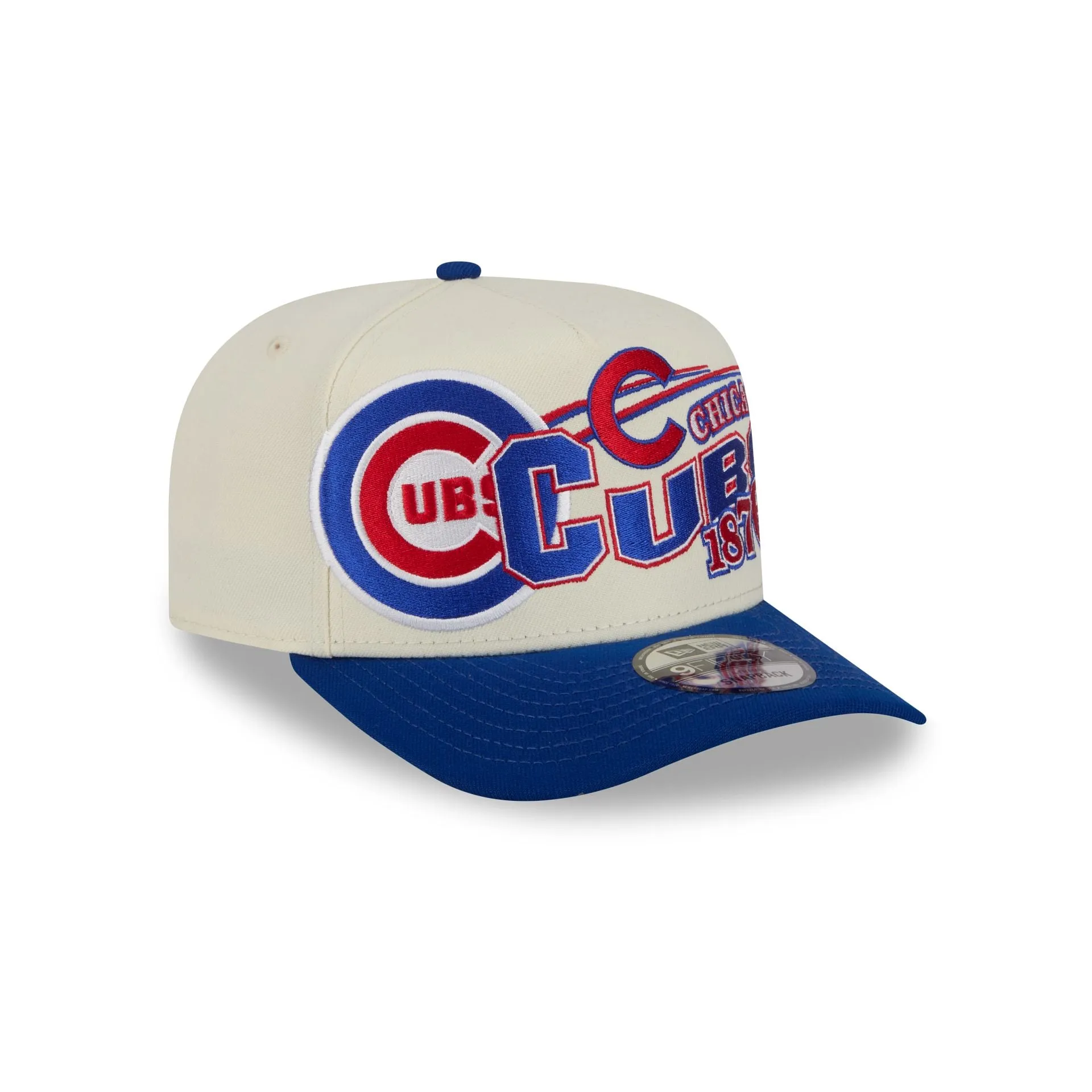 Chicago Cubs Chrome White Classic 9FIFTY A-Frame Snapback Hat sold by New Era product image thumbnail 3