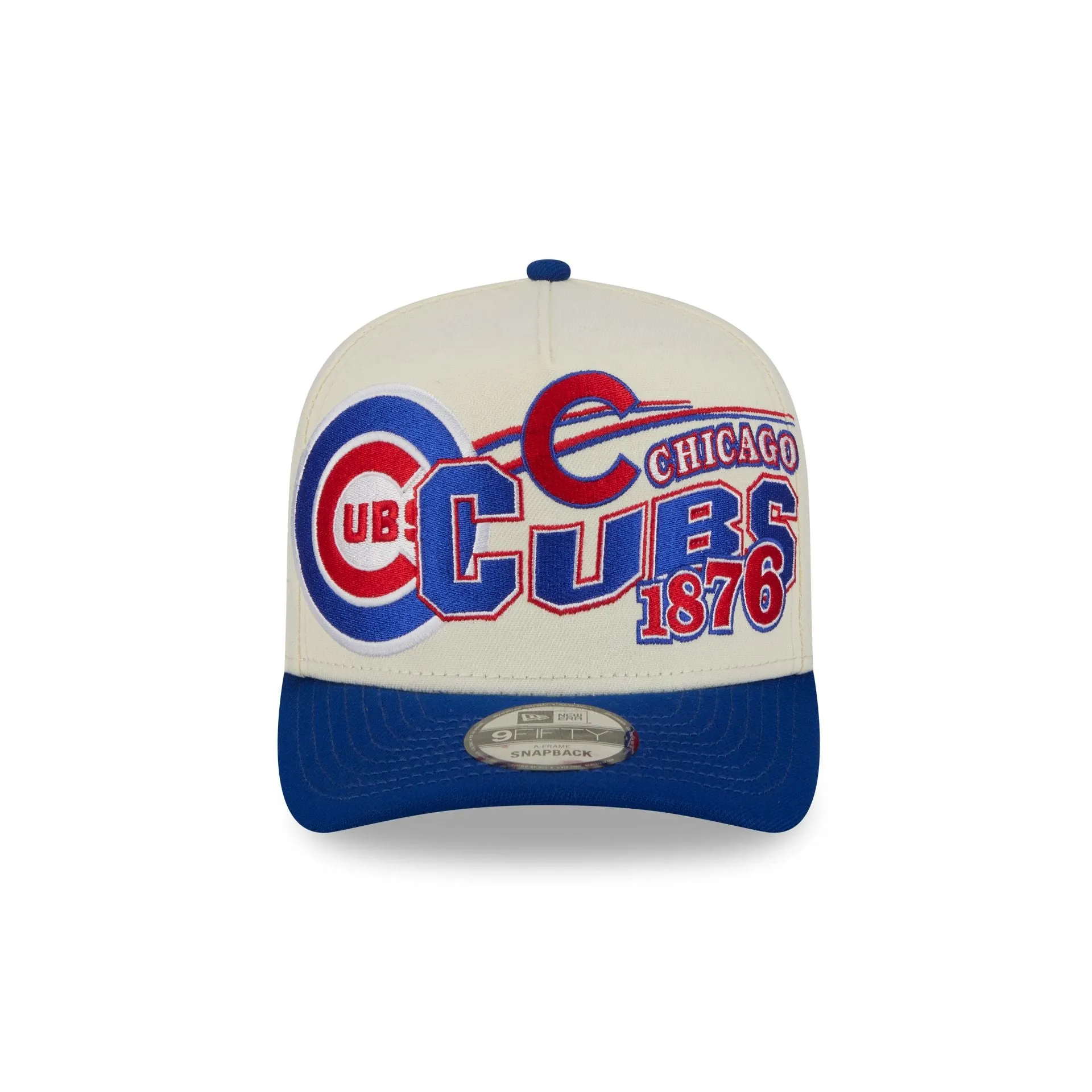 Chicago Cubs Chrome White Classic 9FIFTY A-Frame Snapback Hat sold by New Era product image thumbnail 2