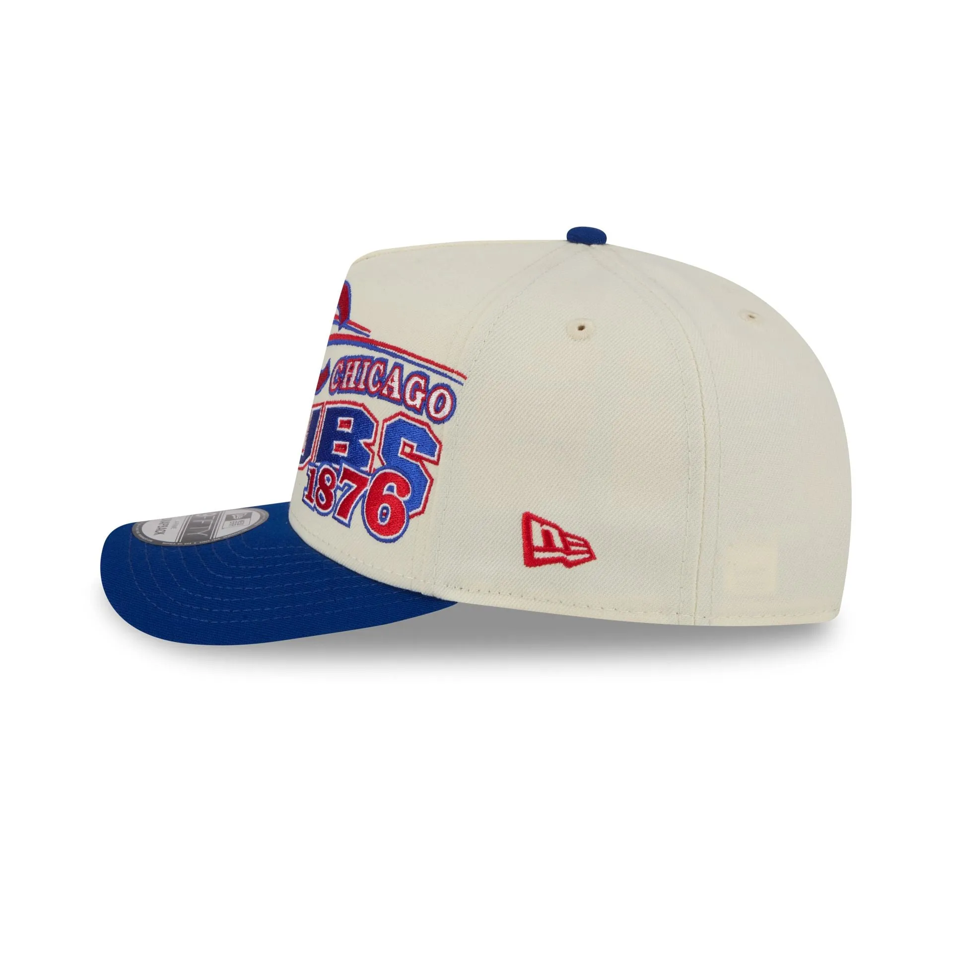 Chicago Cubs Chrome White Classic 9FIFTY A-Frame Snapback Hat sold by New Era product image thumbnail 4