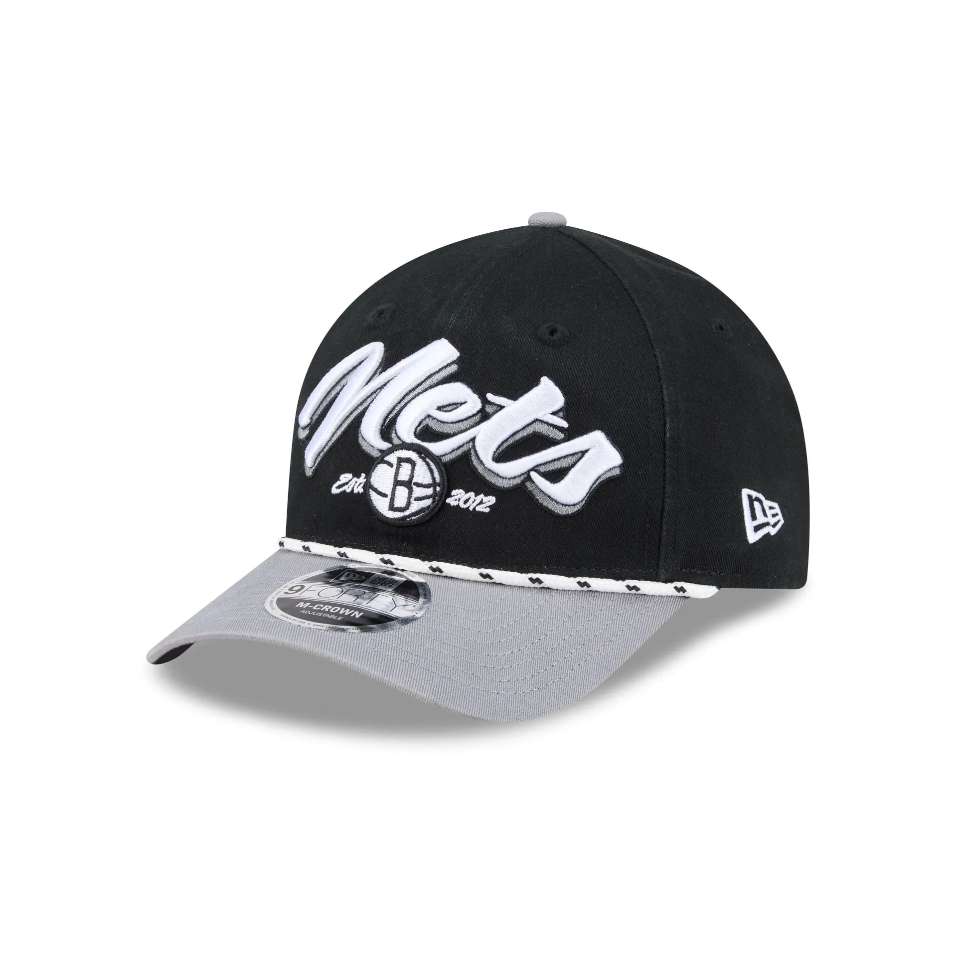 Brooklyn Nets Team Loyal 9FORTY M-Crown Snapback Hat sold by New Era