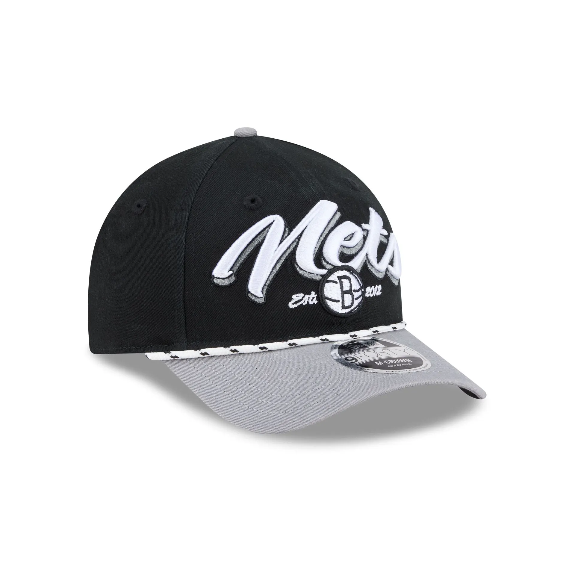 Brooklyn Nets Team Loyal 9FORTY M-Crown Snapback Hat sold by New Era product image thumbnail 3