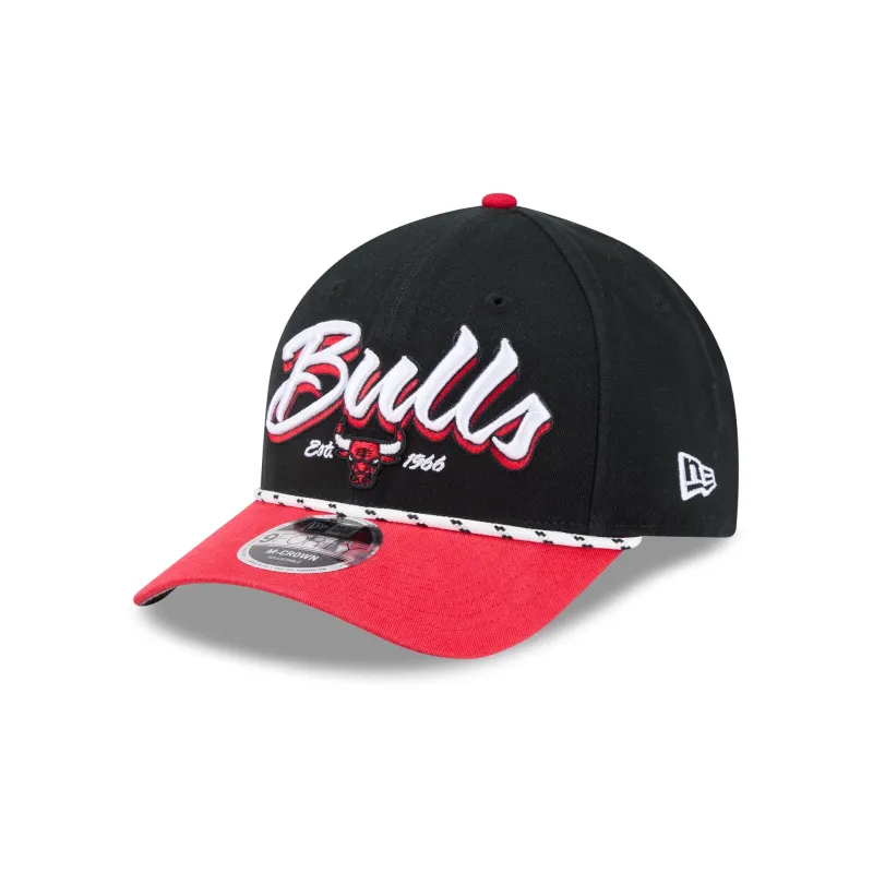 Chicago Bulls Team Loyal 9FORTY M-Crown Snapback Hat made by New Era