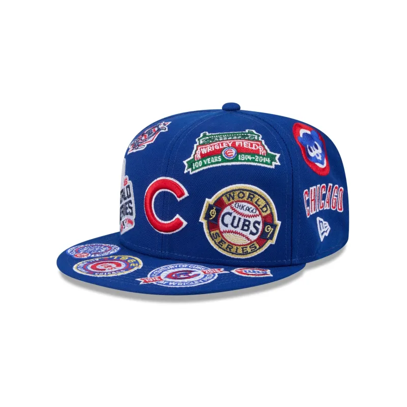 Chicago Cubs All Over 59FIFTY Fitted Hat made by New Era