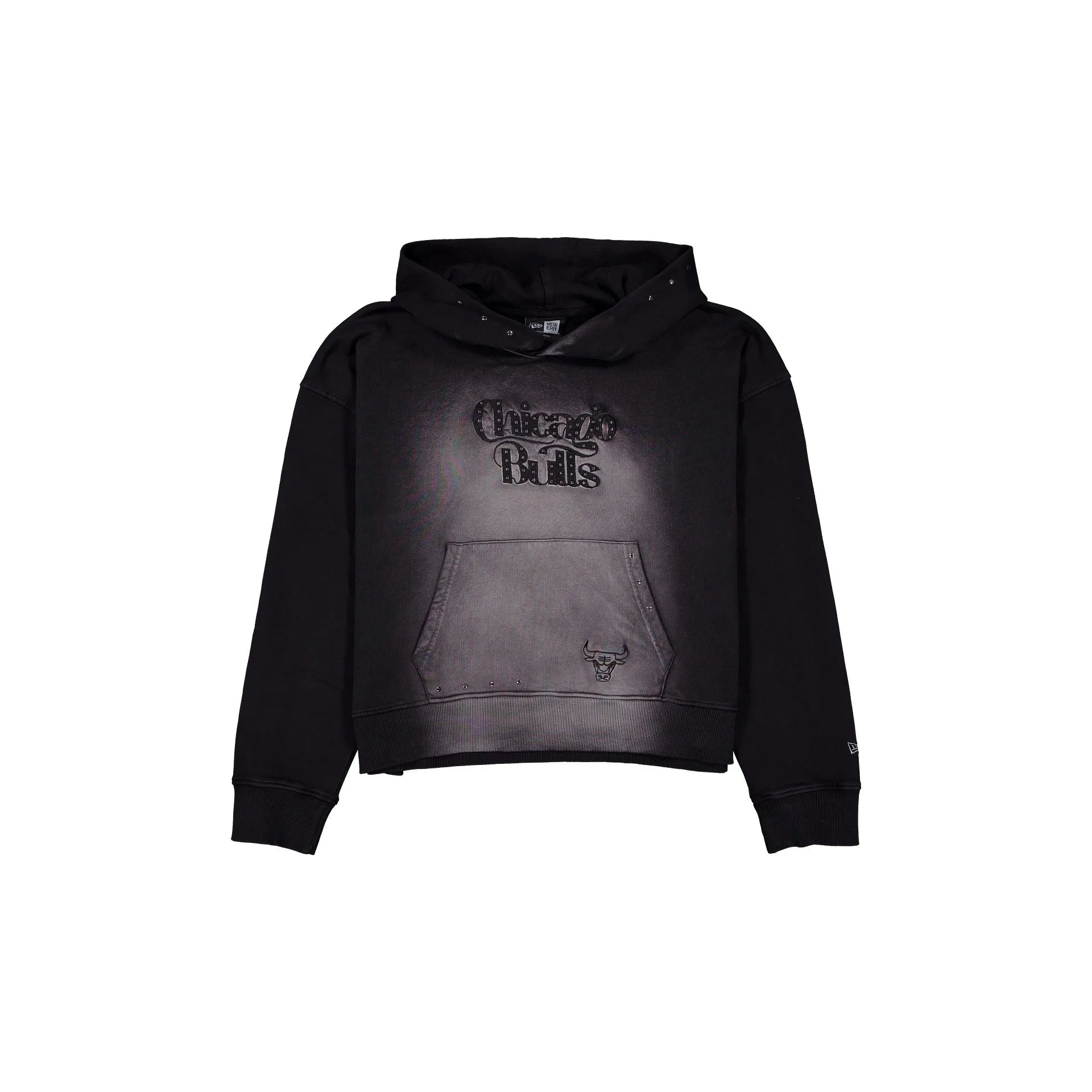Chicago Bulls Trend Sun Fade Studded Women's Hoodie sold by New Era