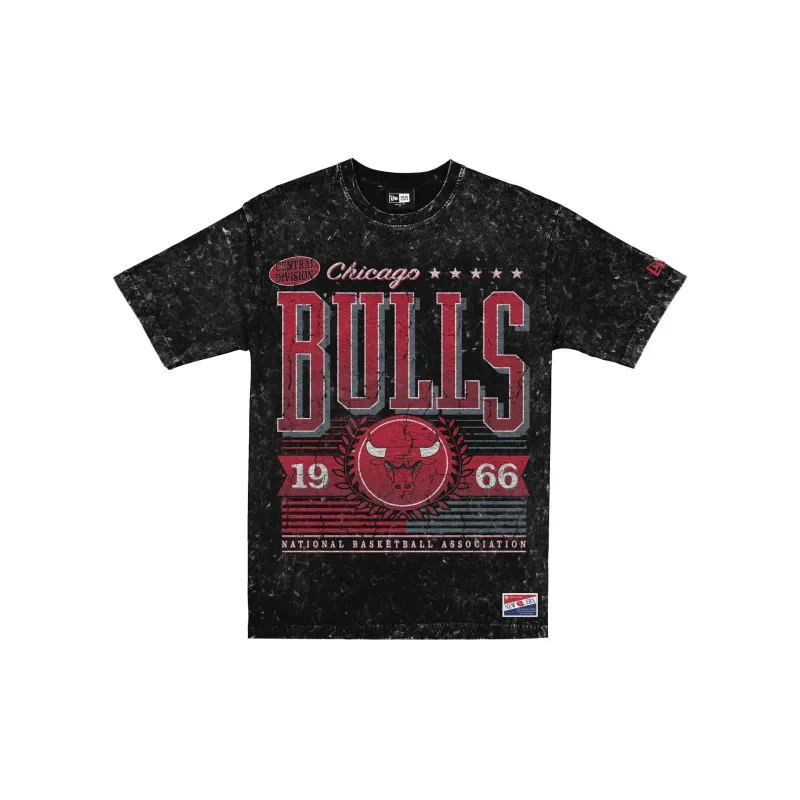 Chicago Bulls Throwback Vintage Wash T-Shirt sold by New Era