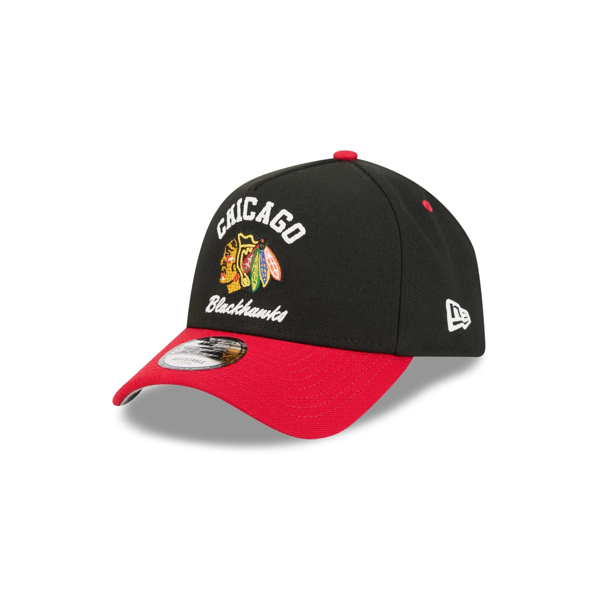Chicago Blackhawks Arched 9FORTY A-Frame Snapback Hat sold by New Era product image thumbnail 3