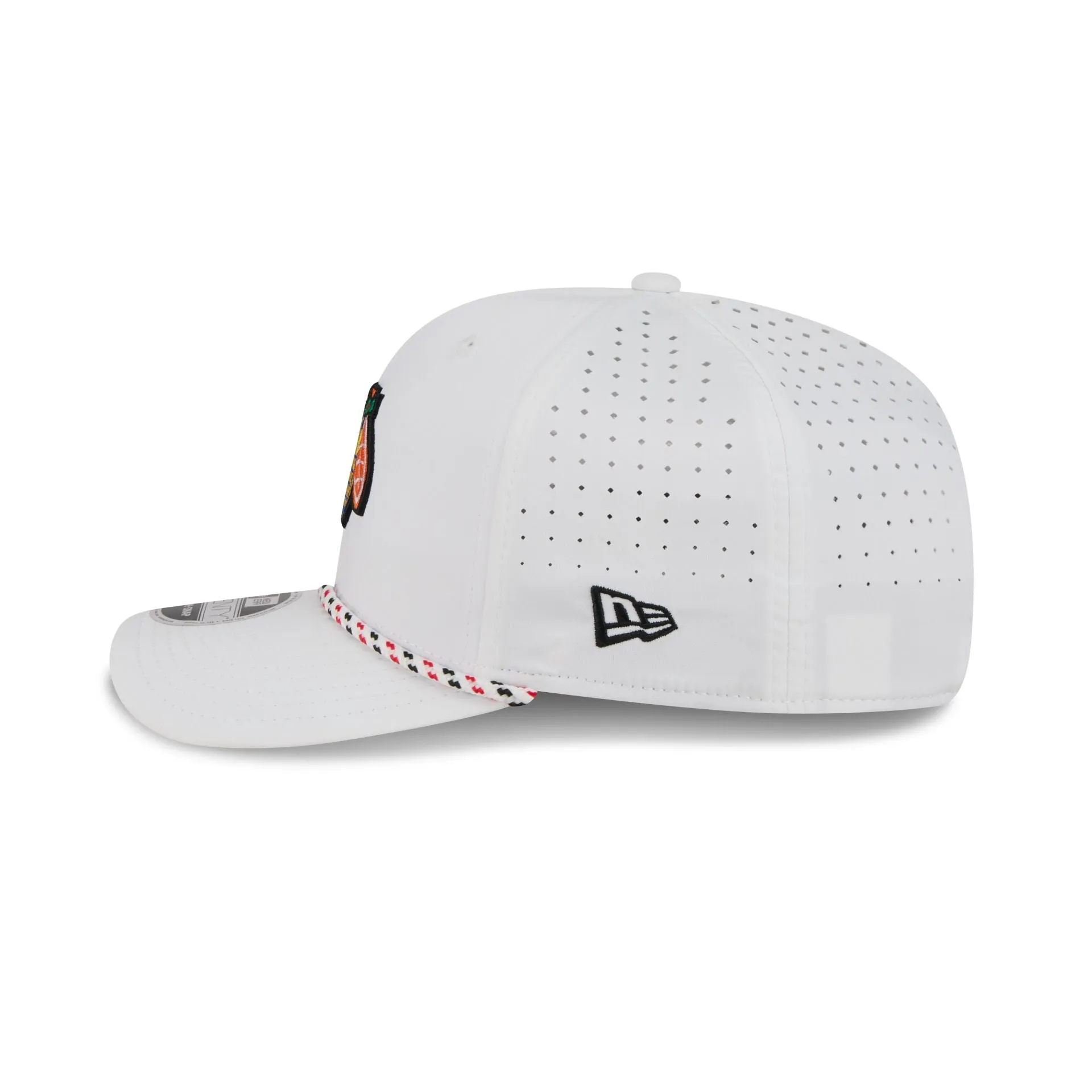 Chicago Blackhawks Optic White Performance Rope 9SEVENTY Stretch-Snap Hat sold by New Era product image thumbnail 4