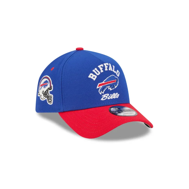 Buffalo Bills Arched 9FORTY A-Frame Snapback Hat sold by New Era