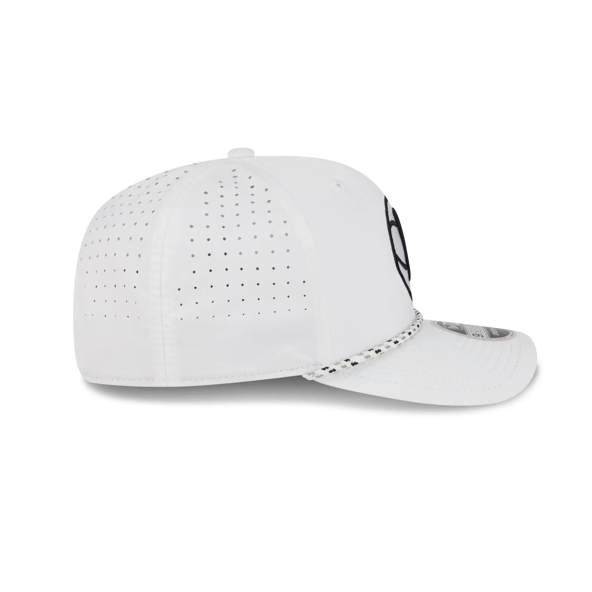 Brooklyn Nets Optic White Performance Rope 9SEVENTY Stretch-Snap Hat sold by New Era product image thumbnail 5