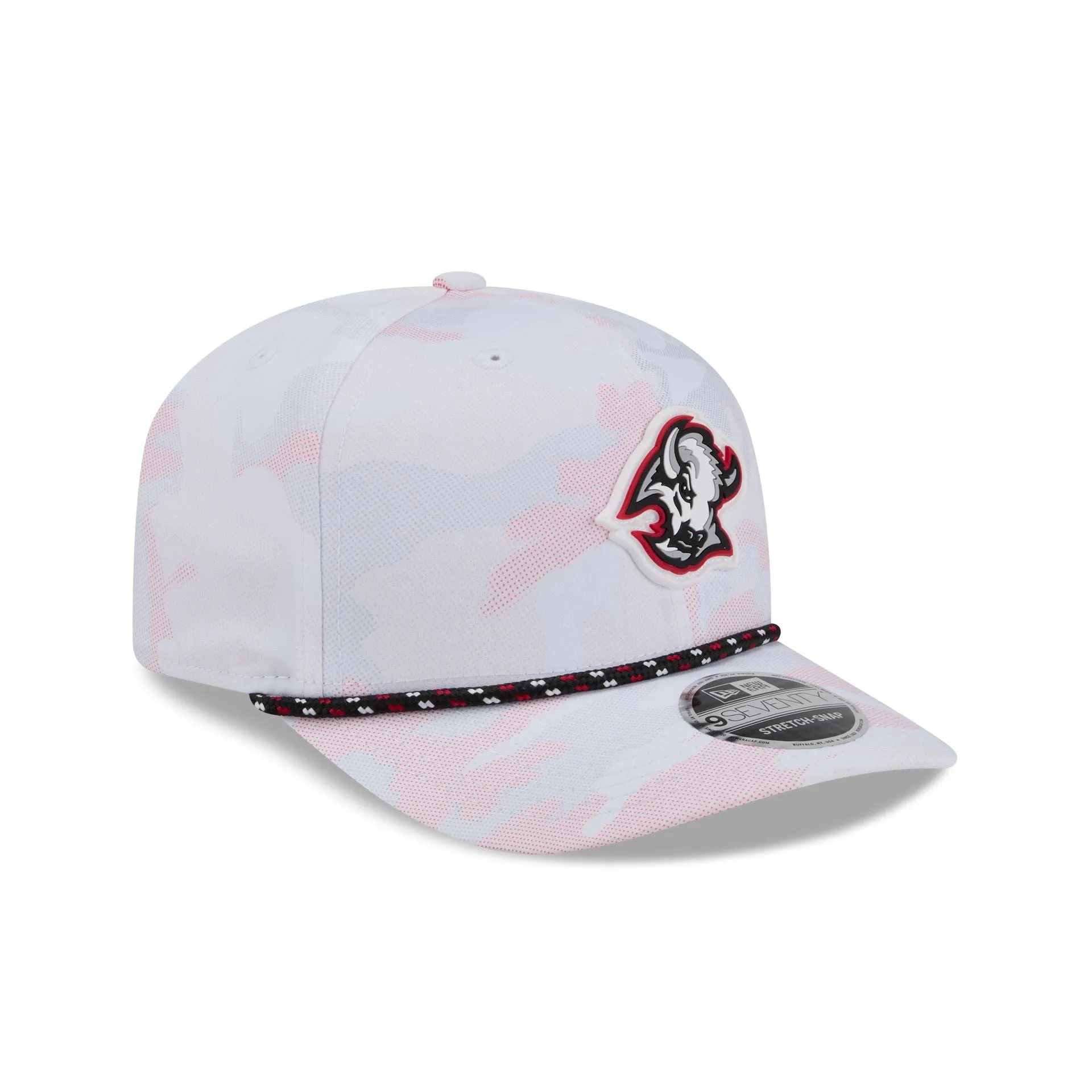Buffalo Sabres White Camo Performance Rope 9SEVENTY Stretch-Snap Hat sold by New Era product image thumbnail 3
