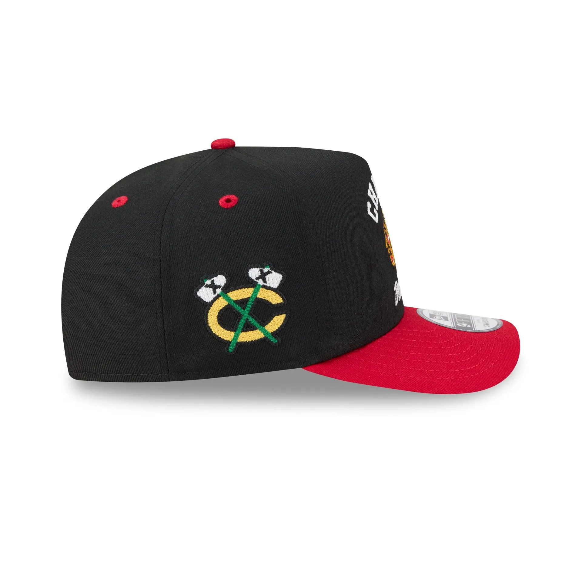 Chicago Blackhawks Arched 9FIFTY A-Frame Snapback Hat sold by New Era product image thumbnail 4